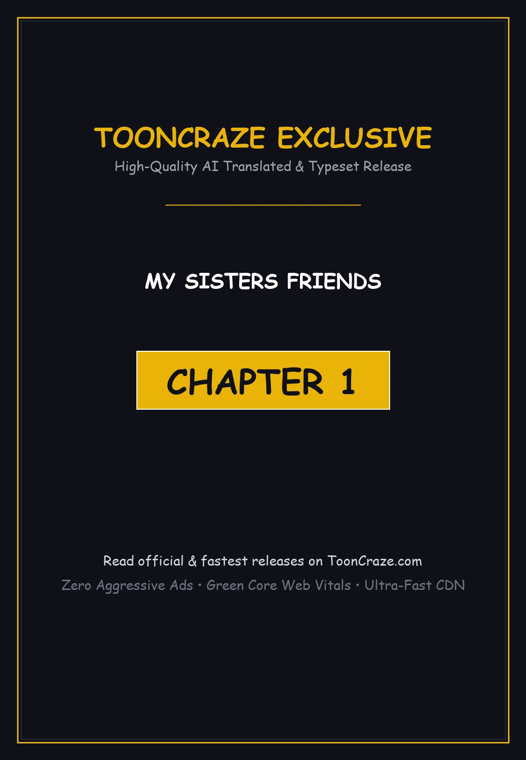 My Sister’s Friends Episode 1 - Page 1
