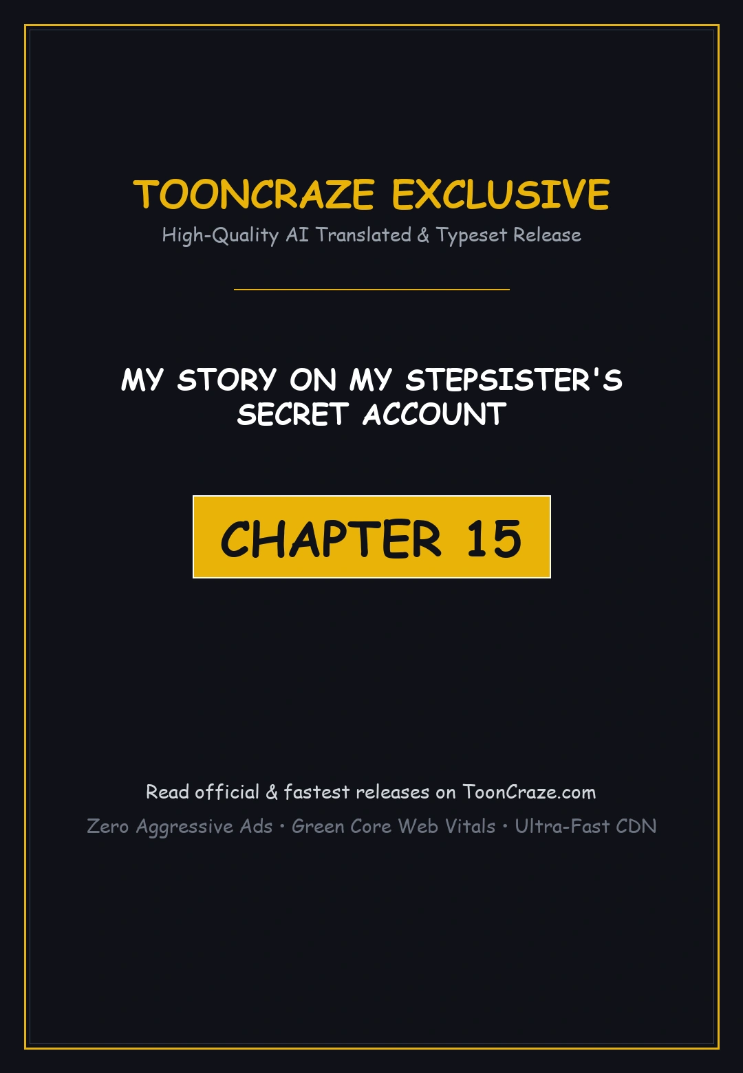 My Story on My Stepsister's Secret Account Episode 15 - Page 1
