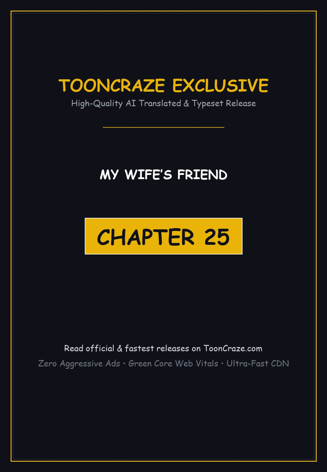 My Wife’s Friend Episode 25 - Page 1