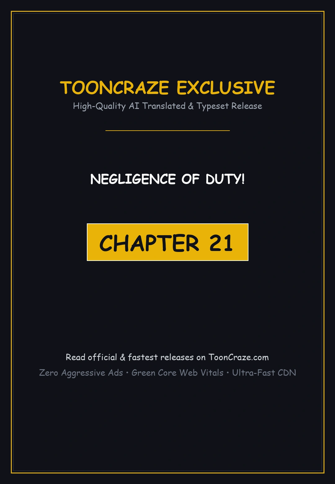 Negligence of Duty! Episode 21 - Page 1
