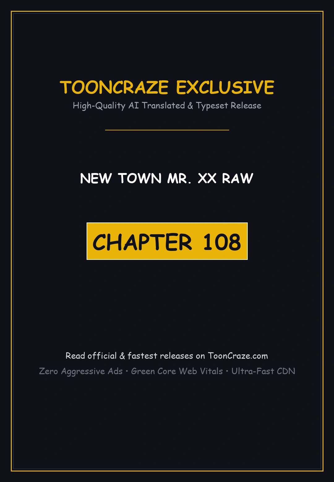 New Town Mr. XX Raw Episode 108 - Page 1