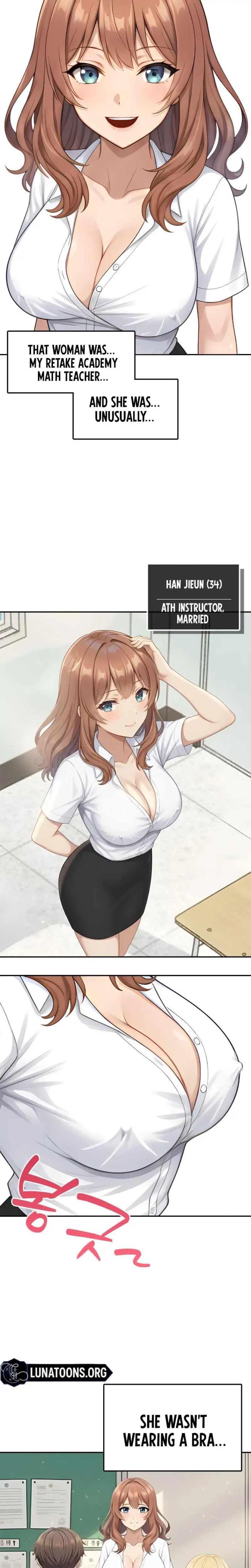 No Bra's Academy Teacher Episode 1 - Page 12