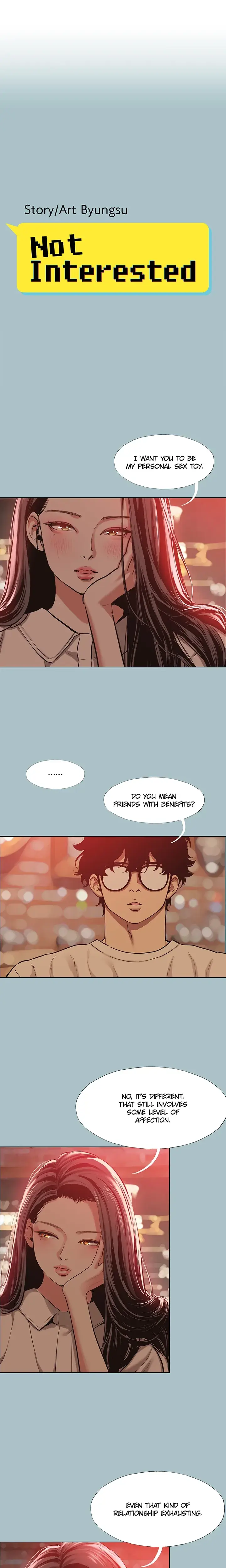 Not Interested Episode 50 - Page 1