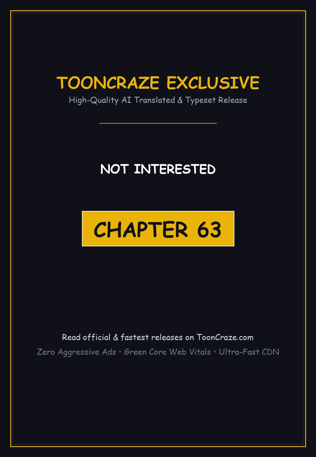 Not Interested Episode 63 - Page 1