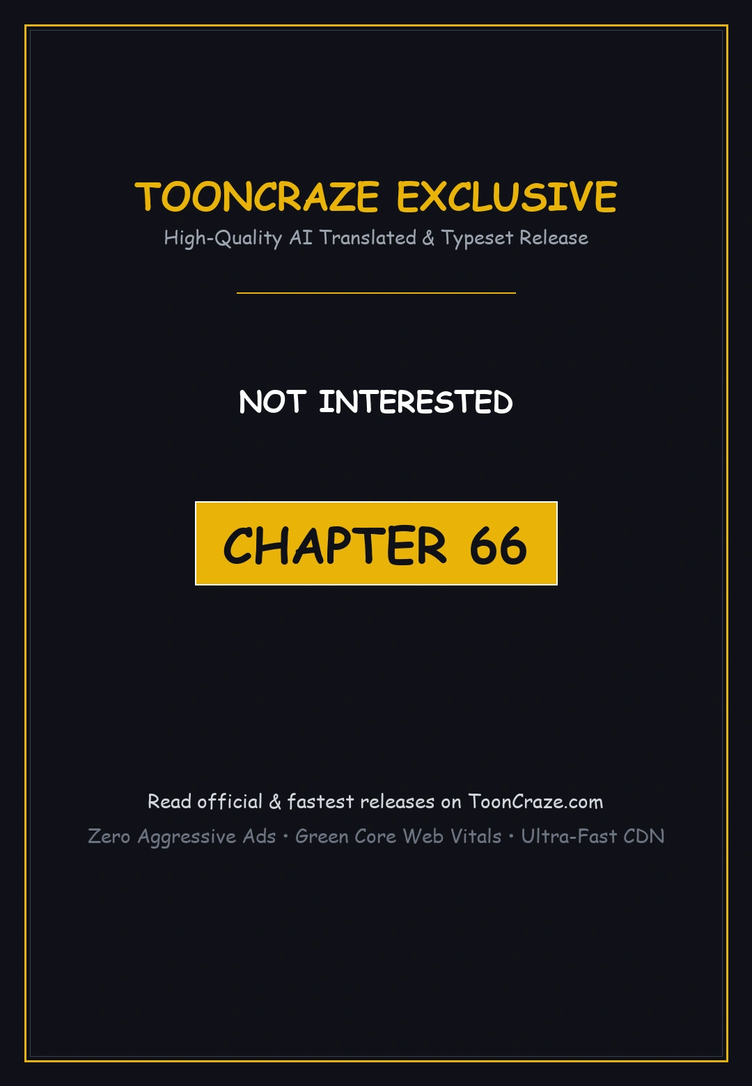 Not Interested Episode 66 - Page 1