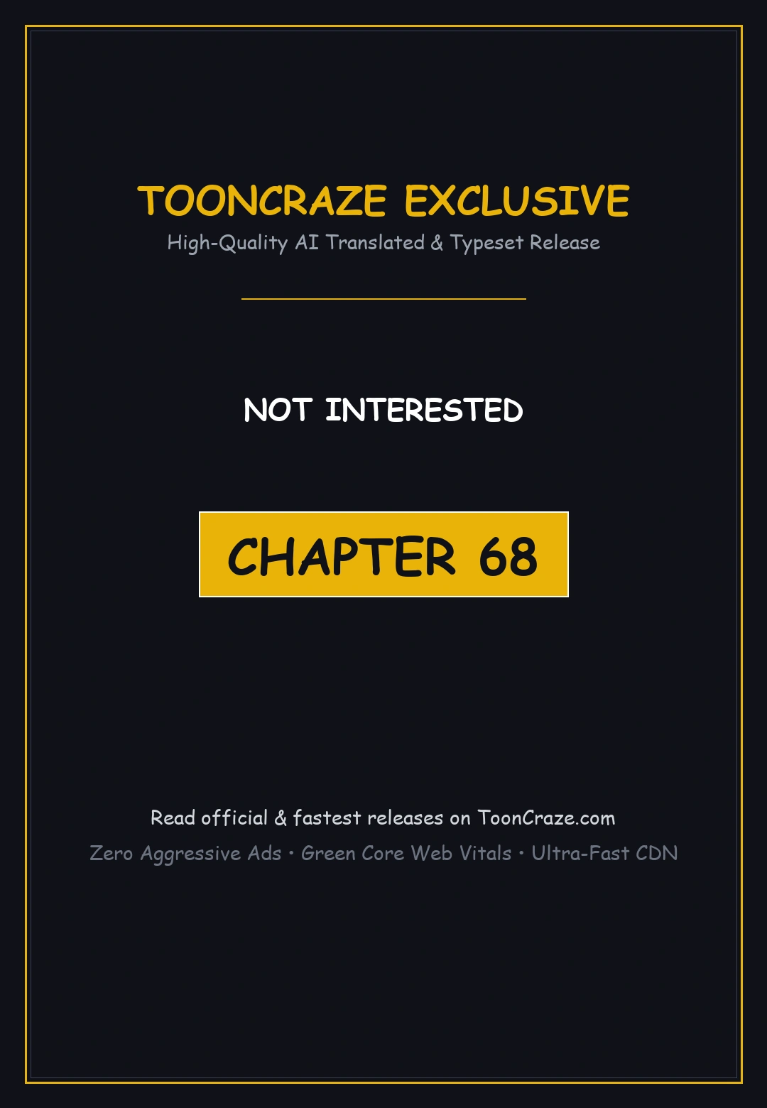 Not Interested Episode 68 - Page 1