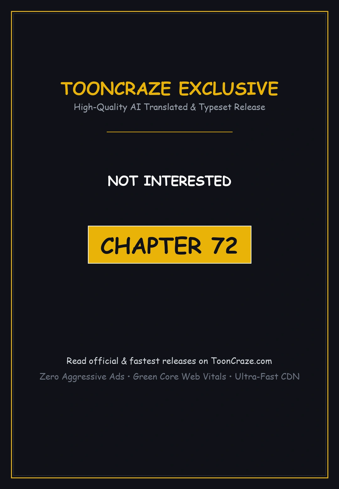Not Interested Episode 72 - Page 1