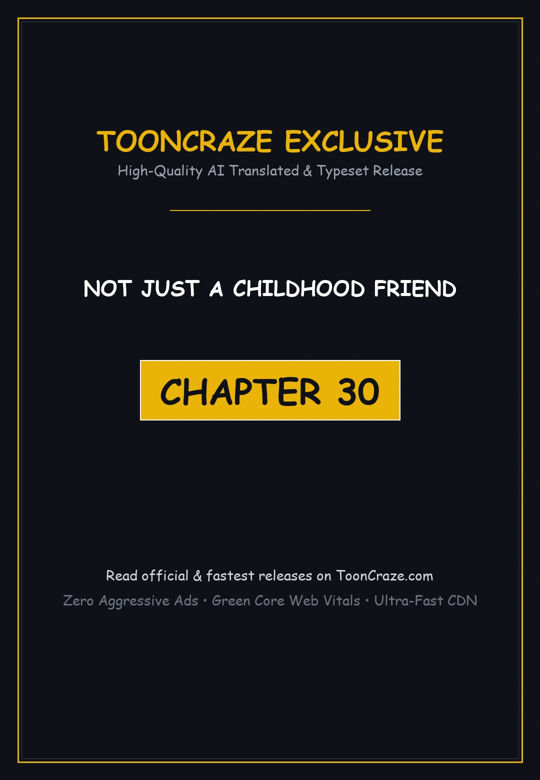 Not Just a Childhood Friend Episode 30 - Page 1