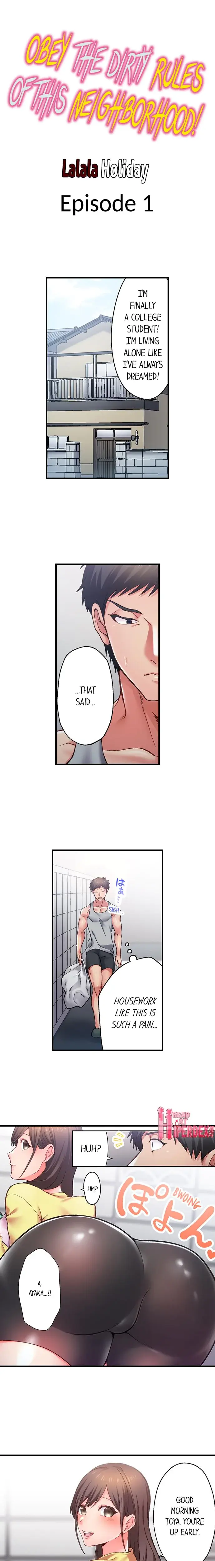 Obey the Dirty Rules of This Neighborhood! Episode 1 - Page 1