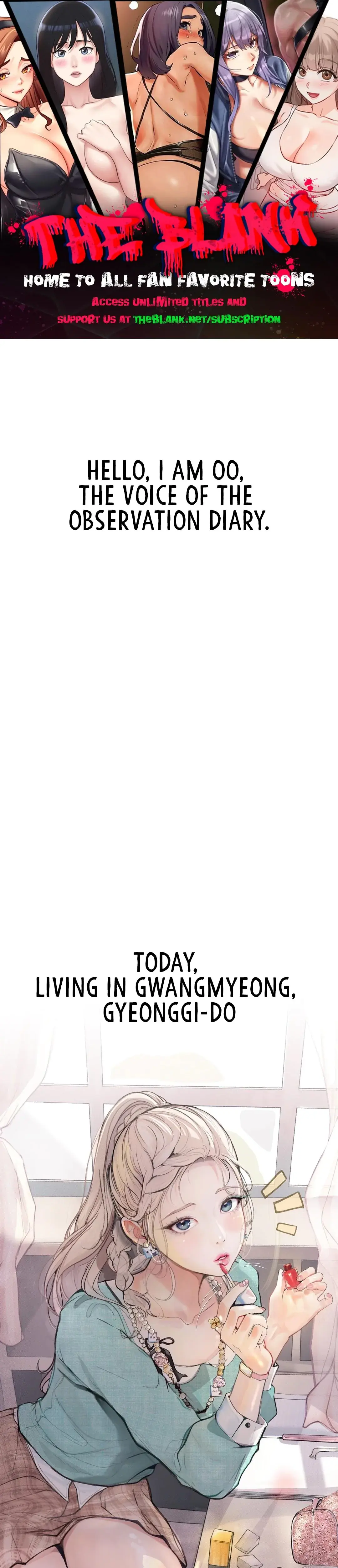 Observation Diary Episode 24 - Page 1
