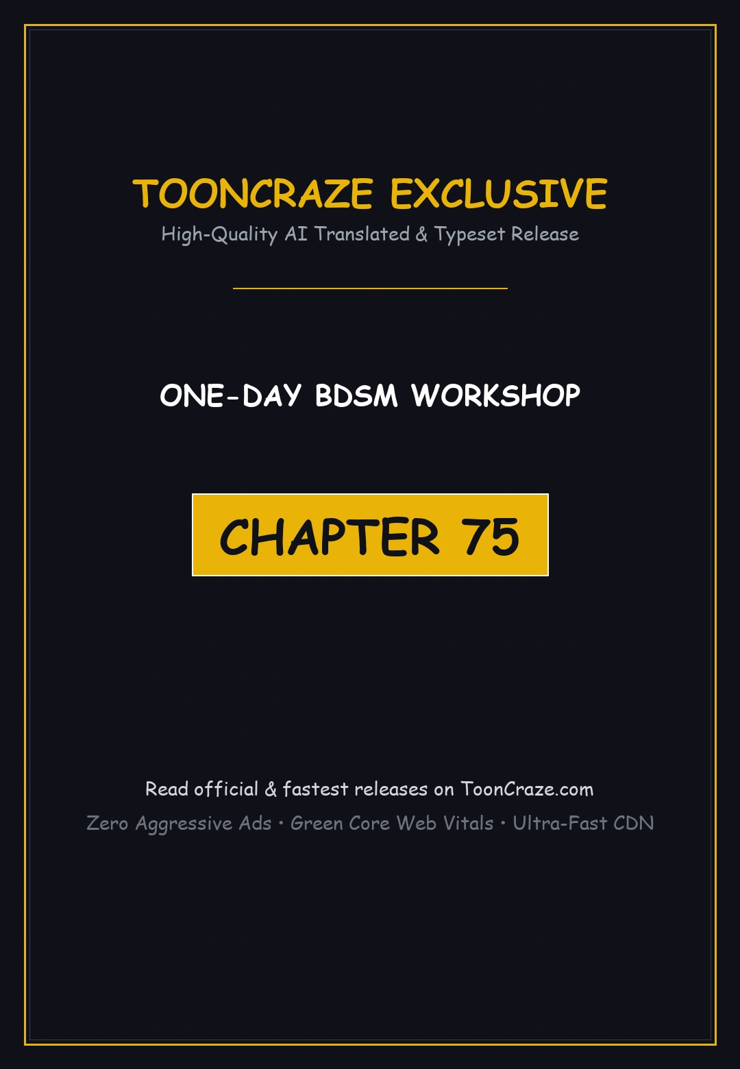 One-Day BDSM Workshop Episode 75 - Page 1