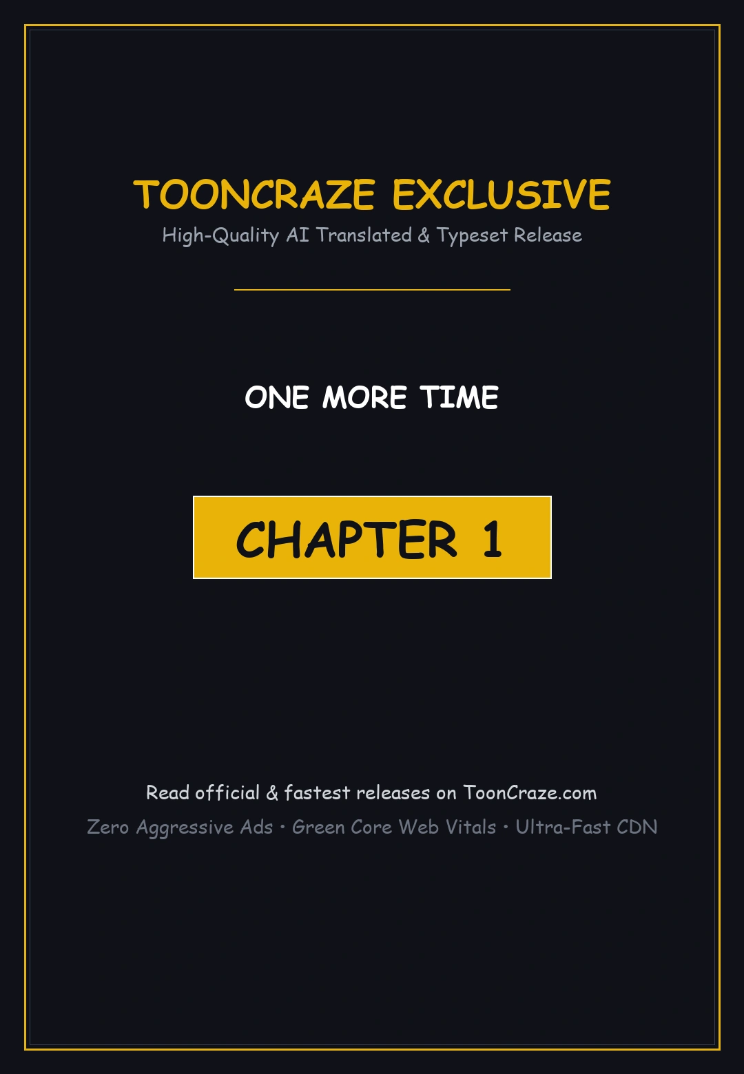 One More Time Episode 1 - Page 1