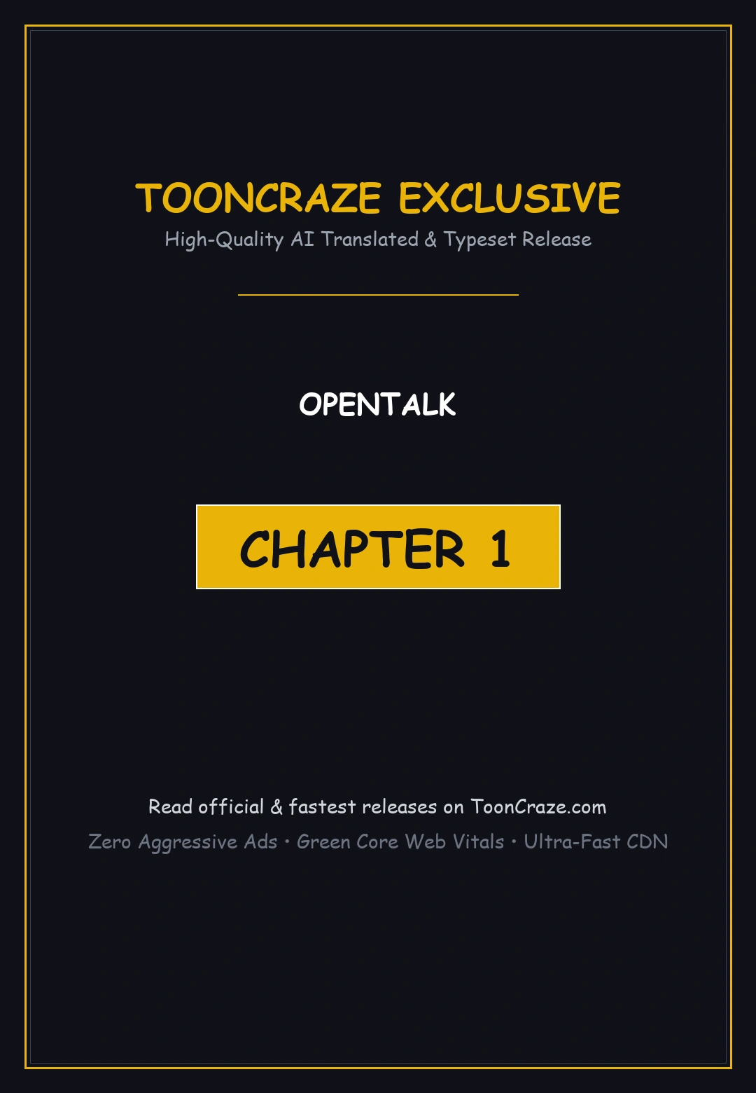 OpenTalk Episode 1 - Page 1