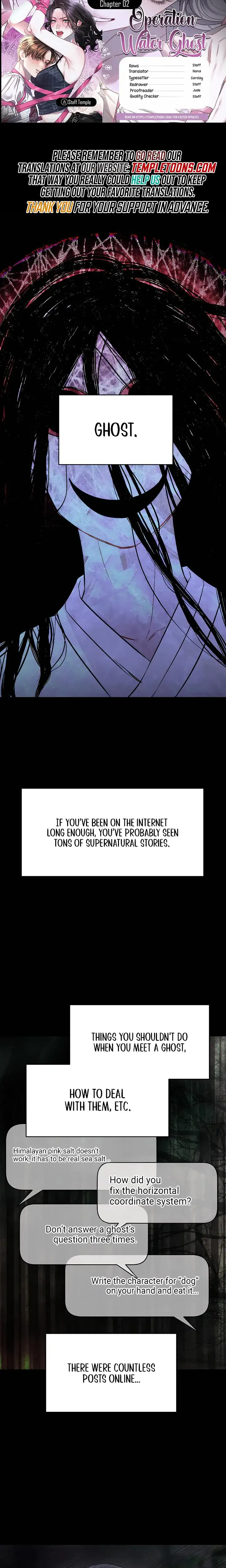 Operation Water Ghost Episode 2 - Page 1