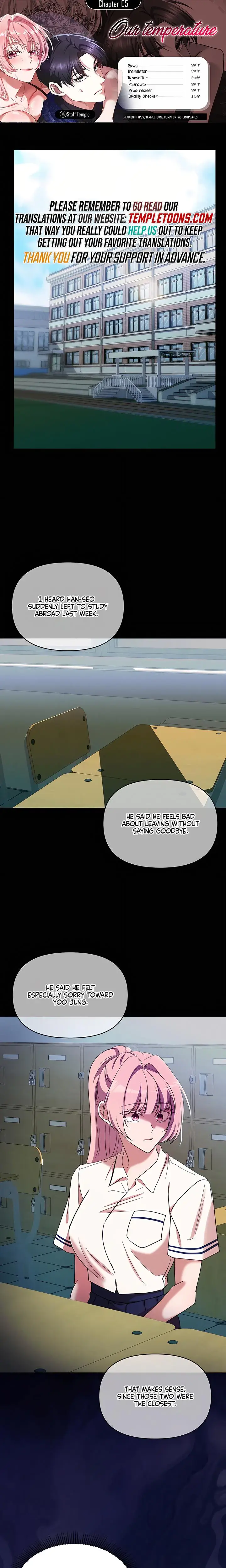 Our Temperature! Episode 5 - Page 1