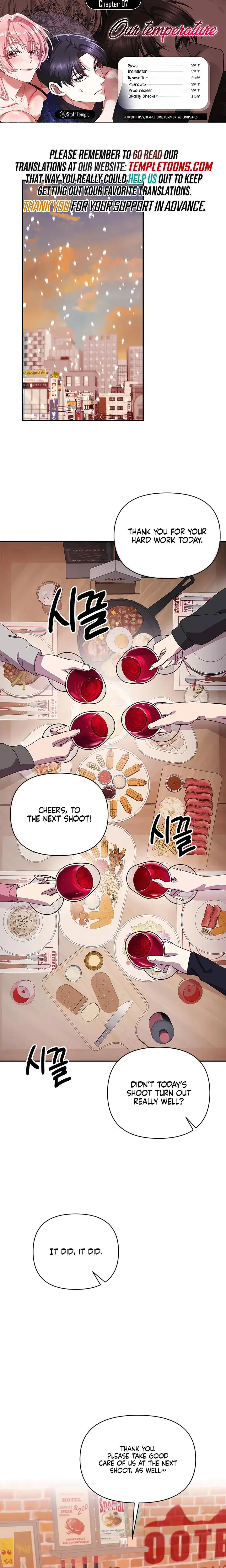 Our Temperature! Episode 7 - Page 1