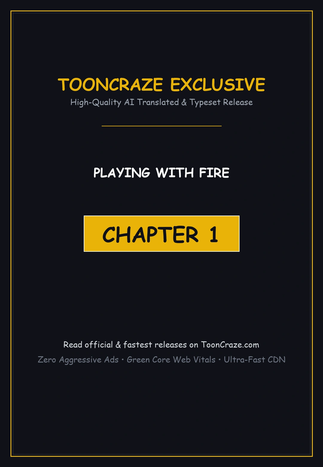 Playing with Fire Episode 1 - Page 1