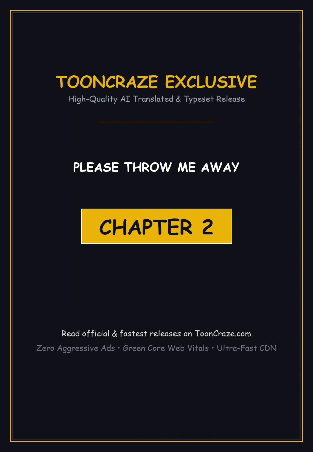 Please Throw Me Away Episode 2 - Page 1
