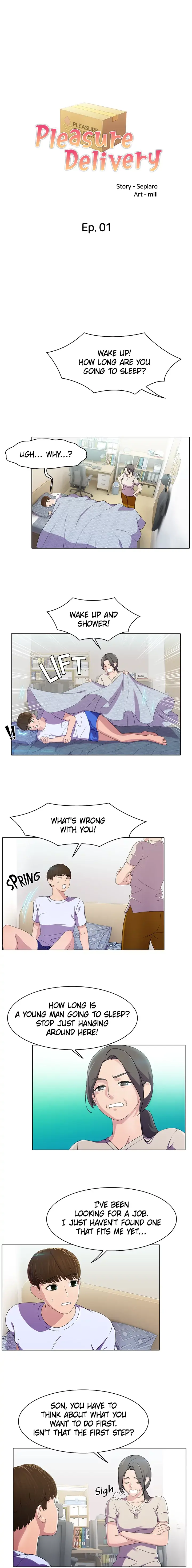 Pleasure Delivery Episode 1 - Page 1