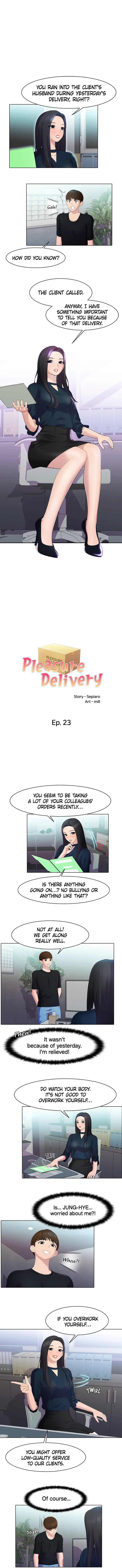Pleasure Delivery Episode 23 - Page 1