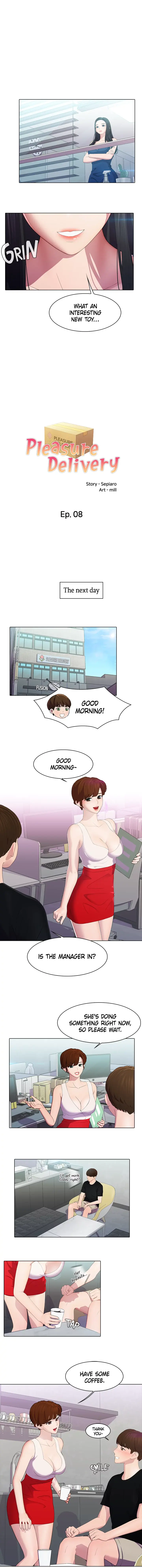 Pleasure Delivery Episode 8 - Page 1