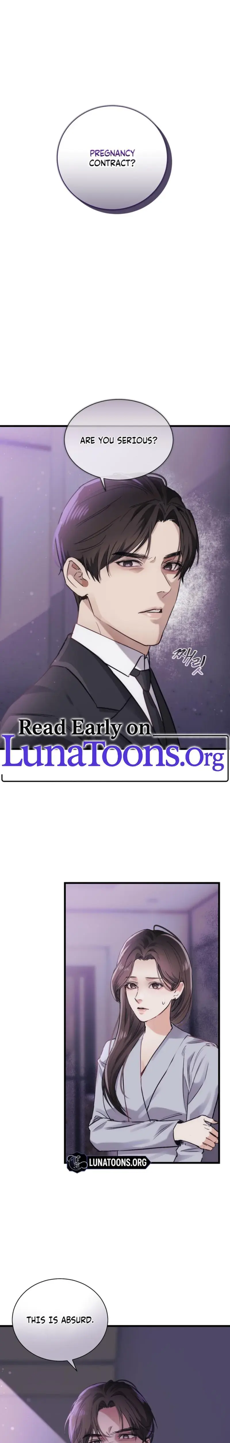 Pregnancy Contract with a Chaebol Episode 0 - Page 1