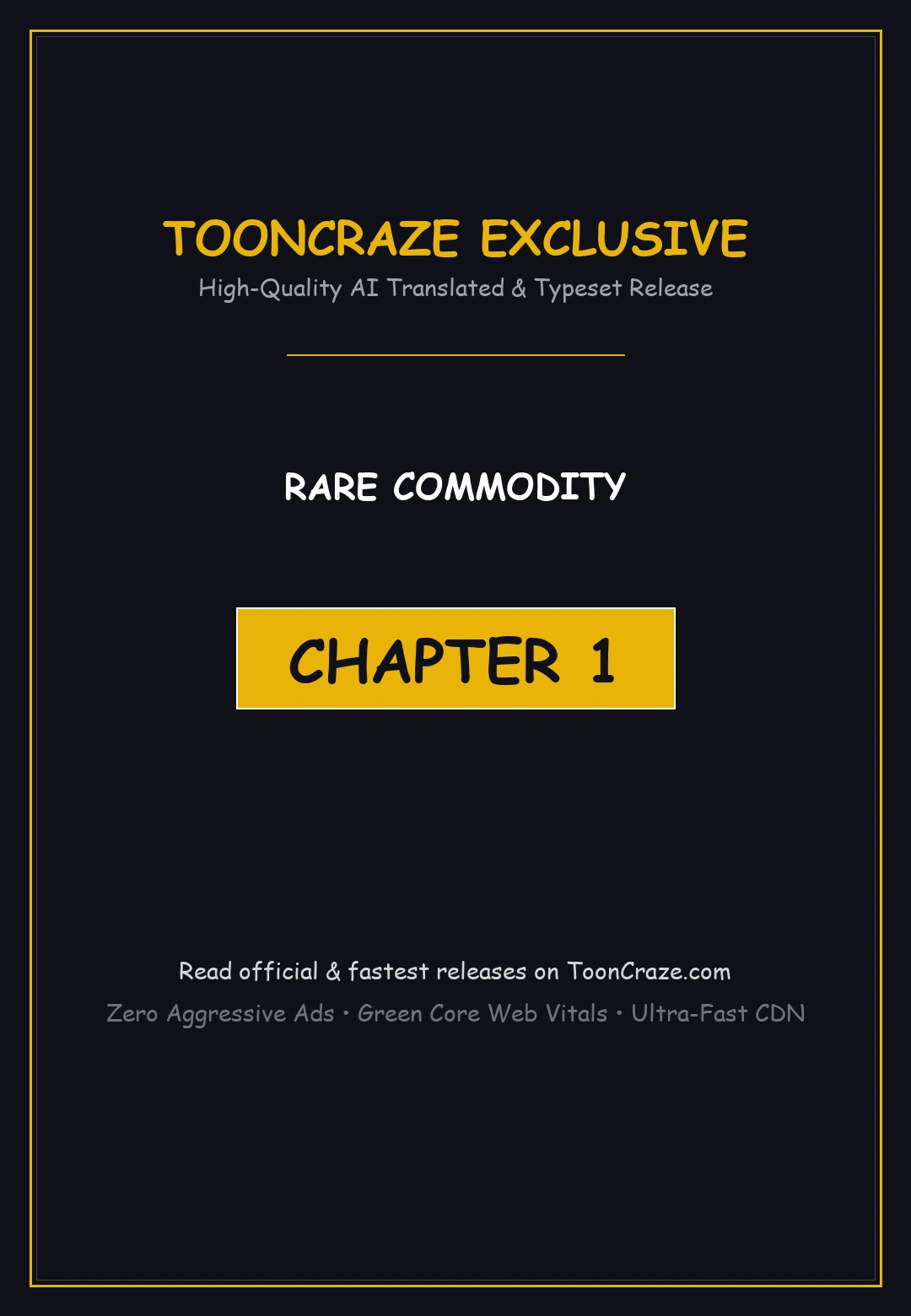 Rare Commodity Episode 1 - Page 1