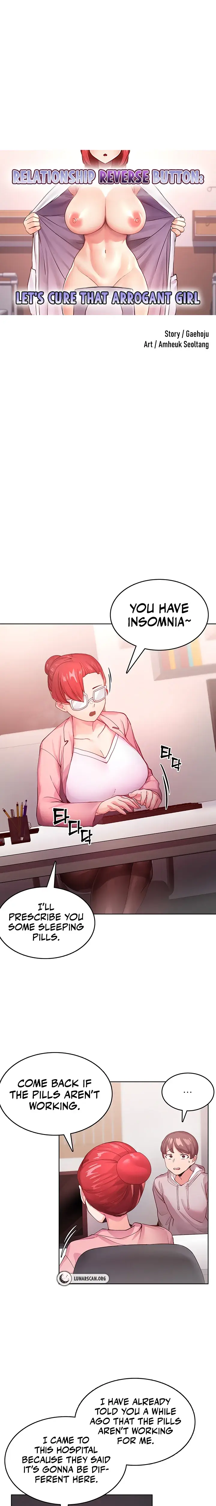 Relationship Reverse Button: Let’s Cure That Arrogant Girl Episode 1 - Page 1