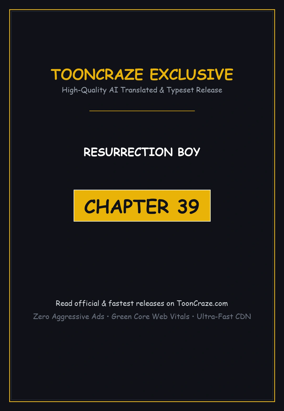 Resurrection Boy Episode 39 - Page 1