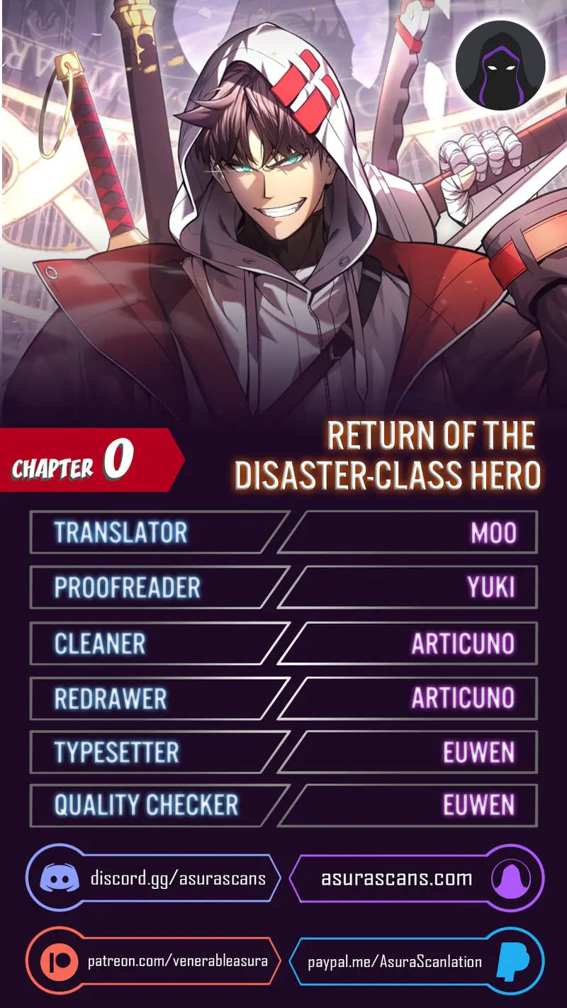 Return of the Disaster-Class Hero Episode 0 - Page 1