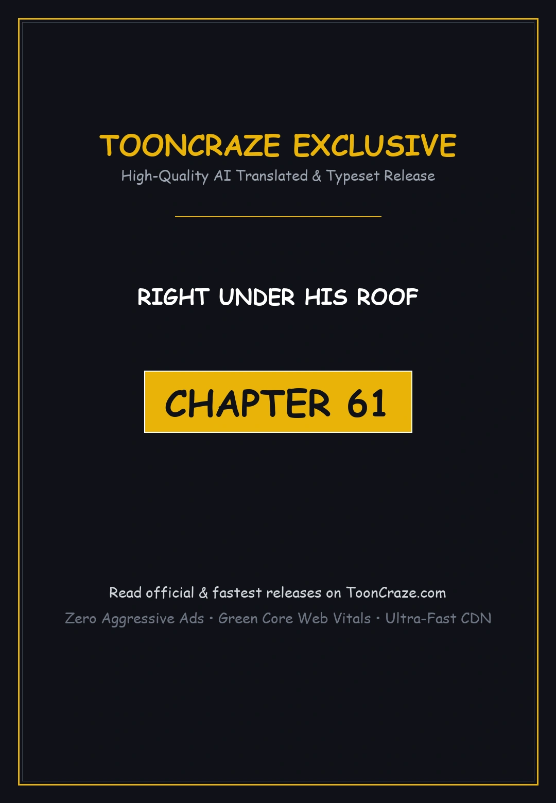 Right Under His Roof Episode 61 - Page 1