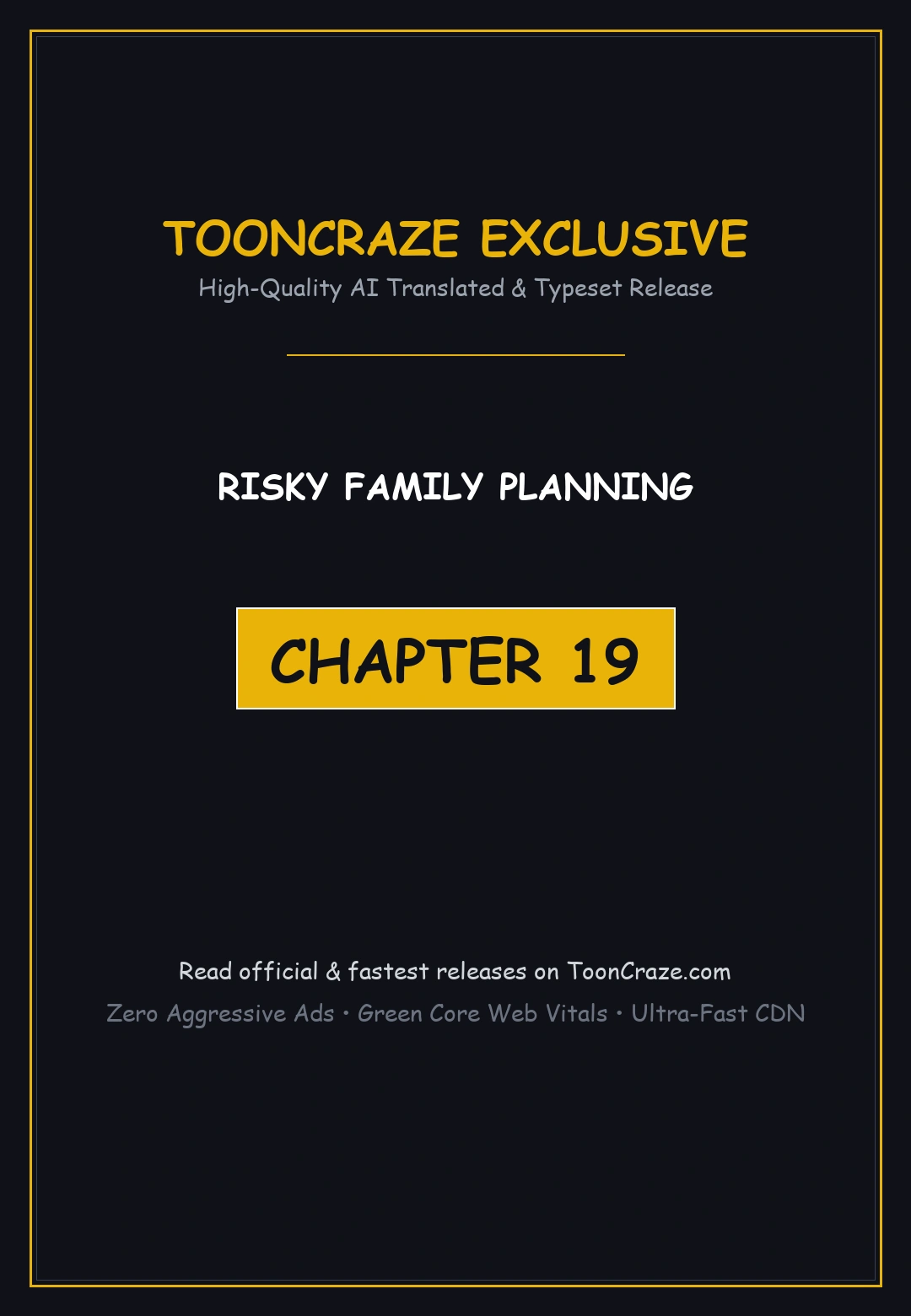 Risky Family Planning Episode 19 - Page 1