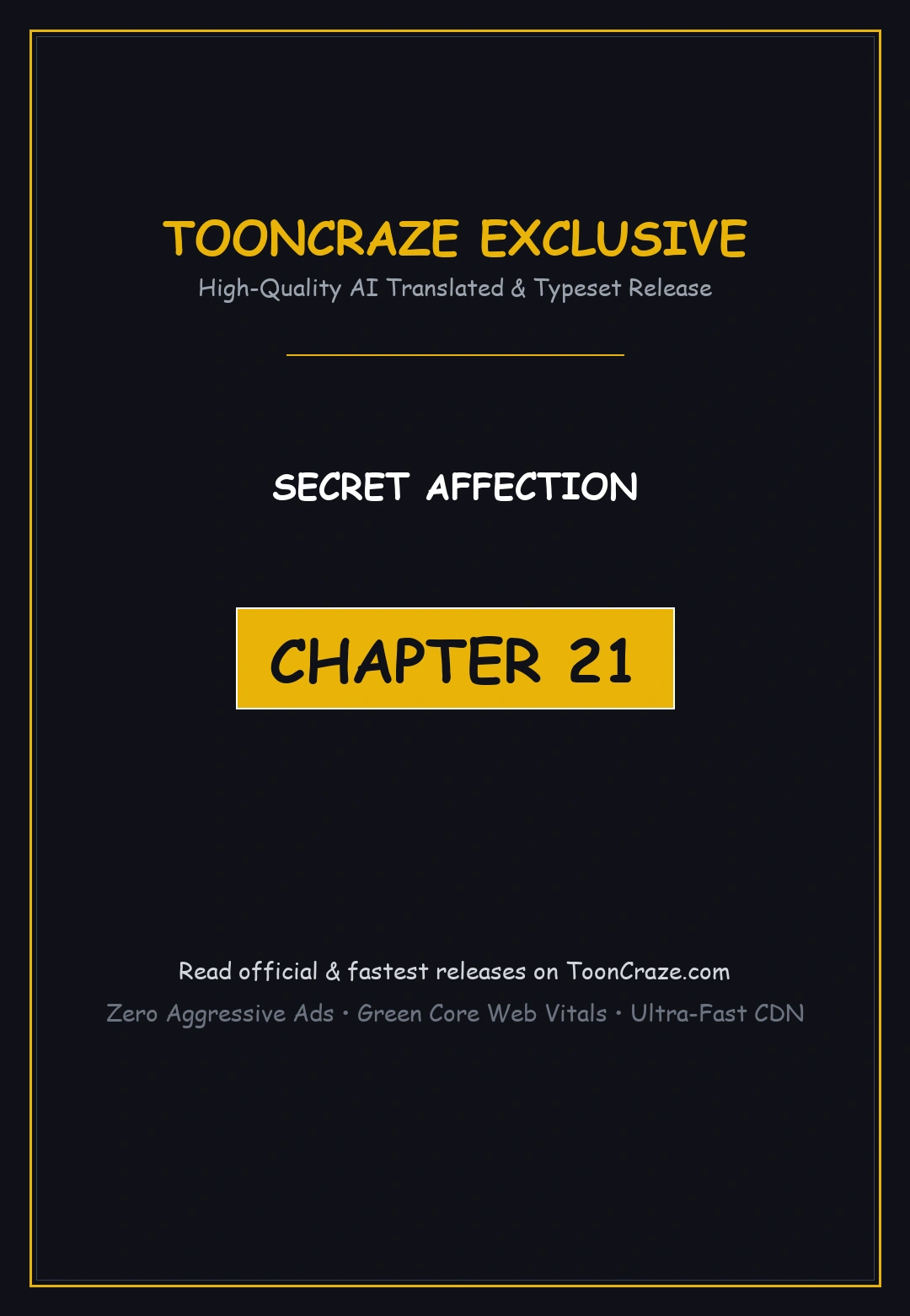 Secret Affection Episode 21 - Page 1