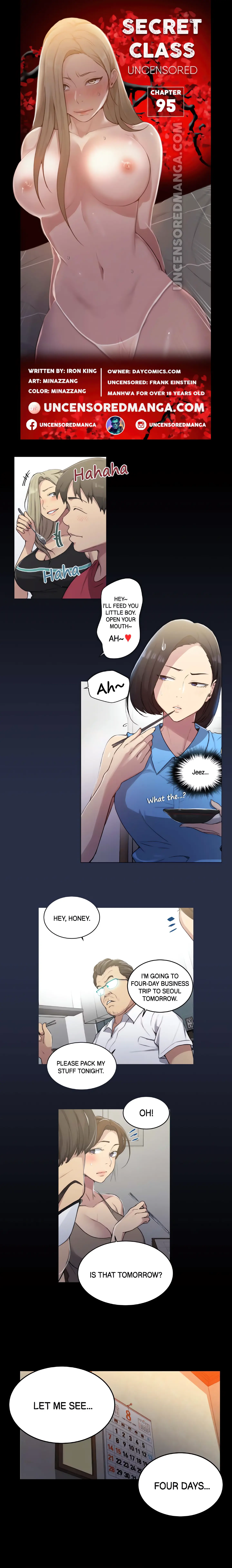Secret Class (Uncensored Fan Edition) Episode 95 - Page 1