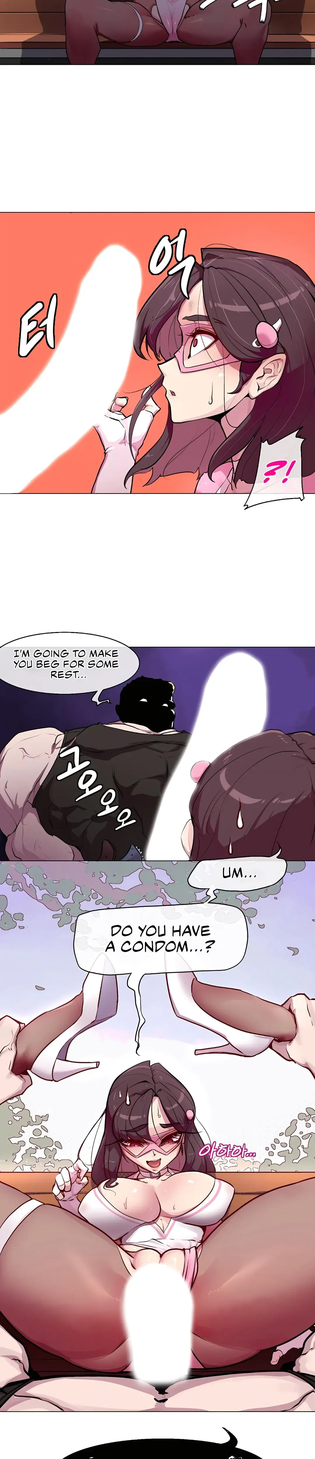 Secret! OrgasmHero Episode 1 - Page 9