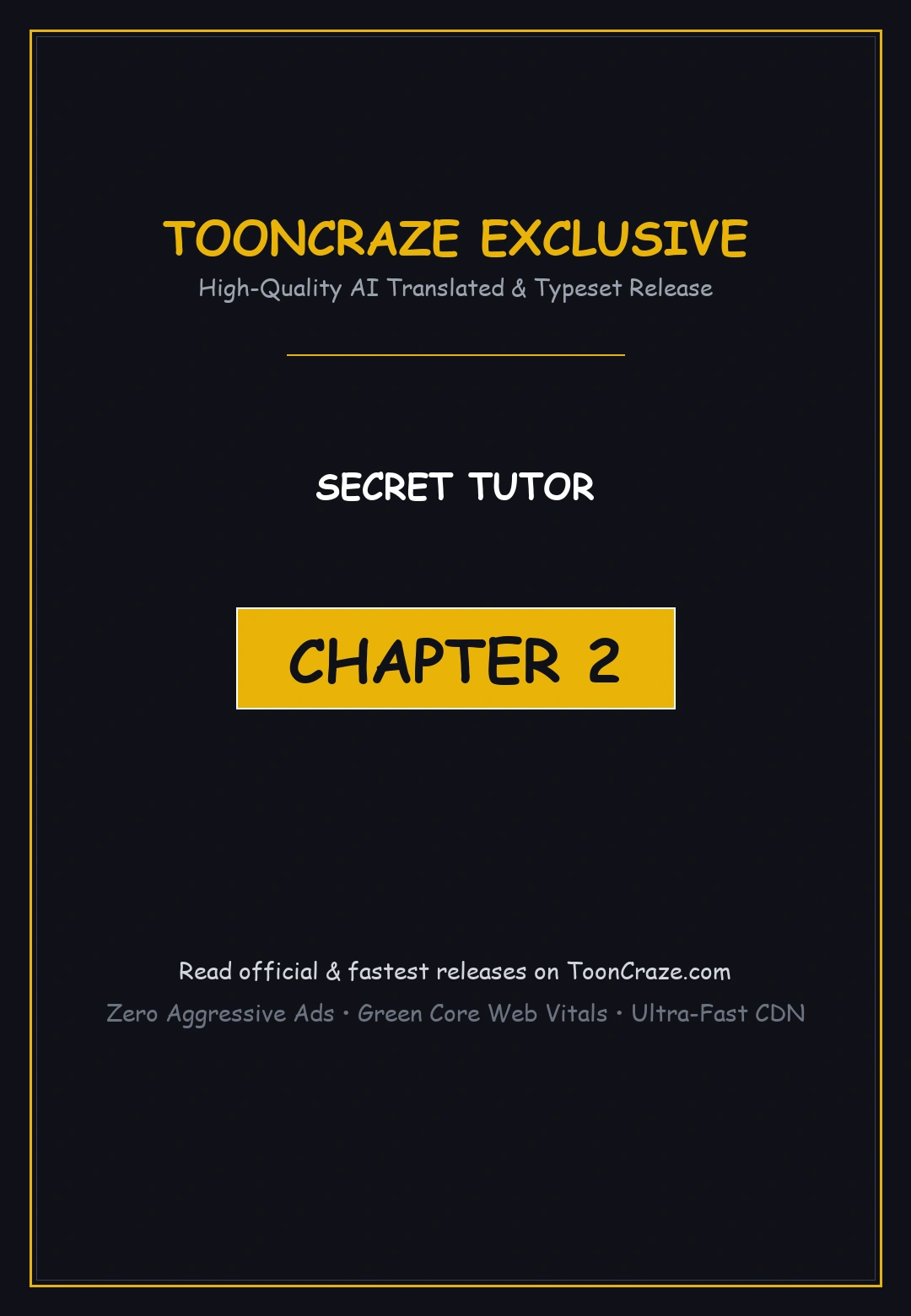 Secret Tutor Episode 2 - Page 1
