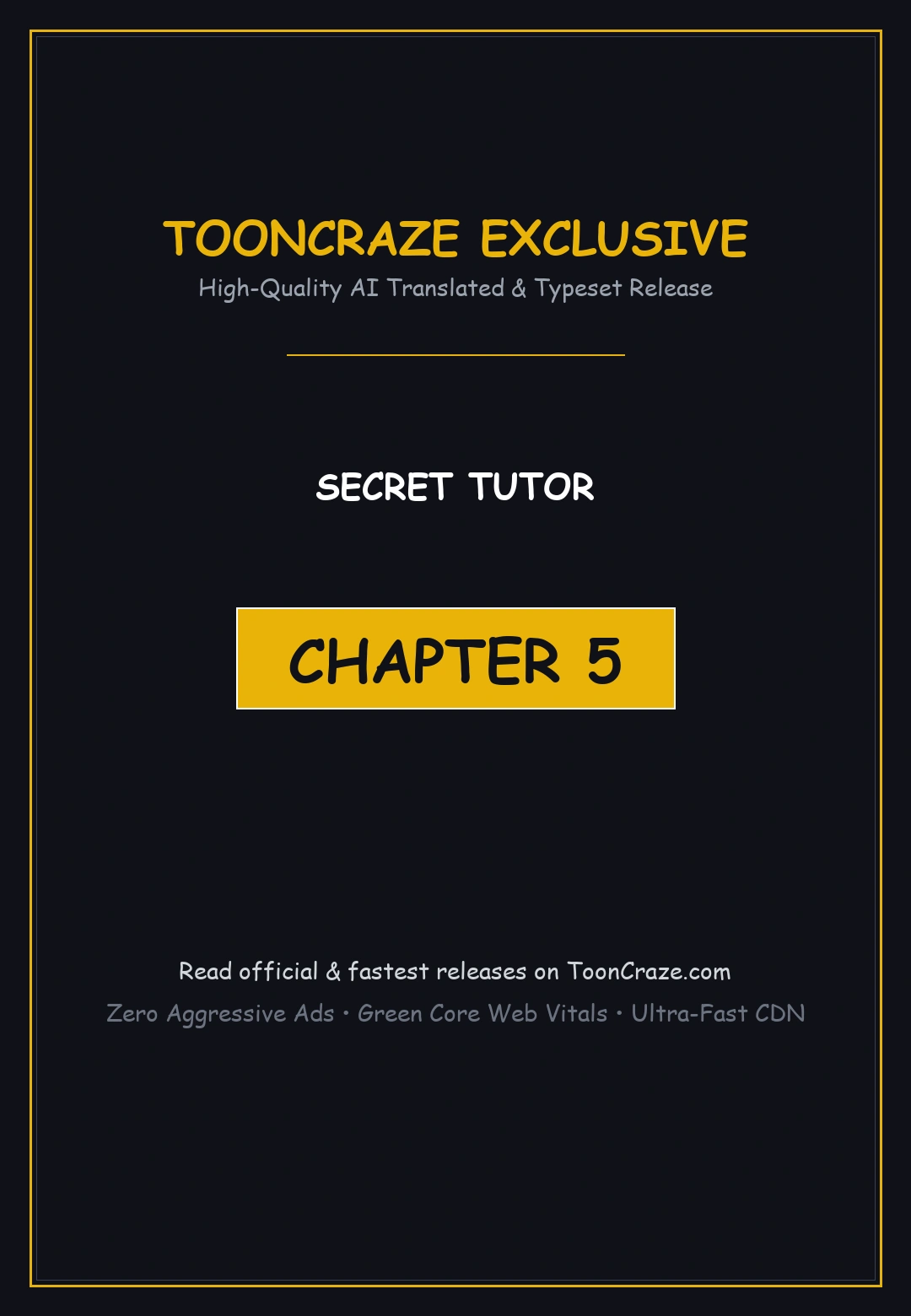 Secret Tutor Episode 5 - Page 1