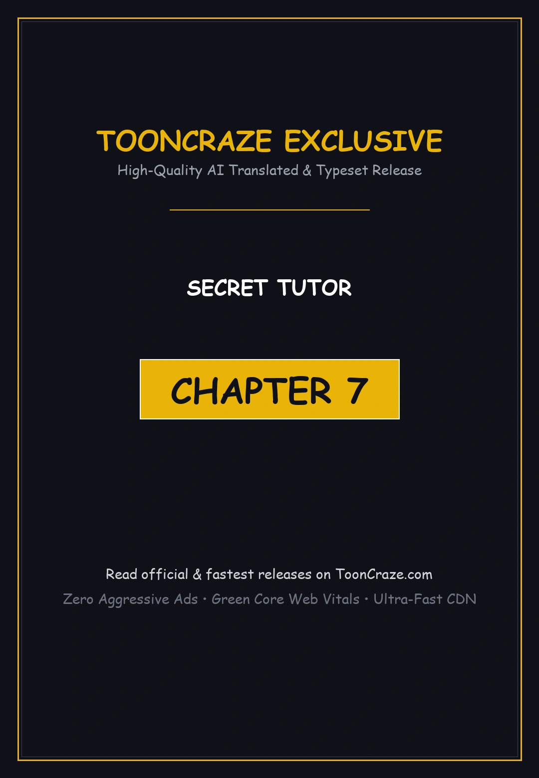Secret Tutor Episode 7 - Page 1