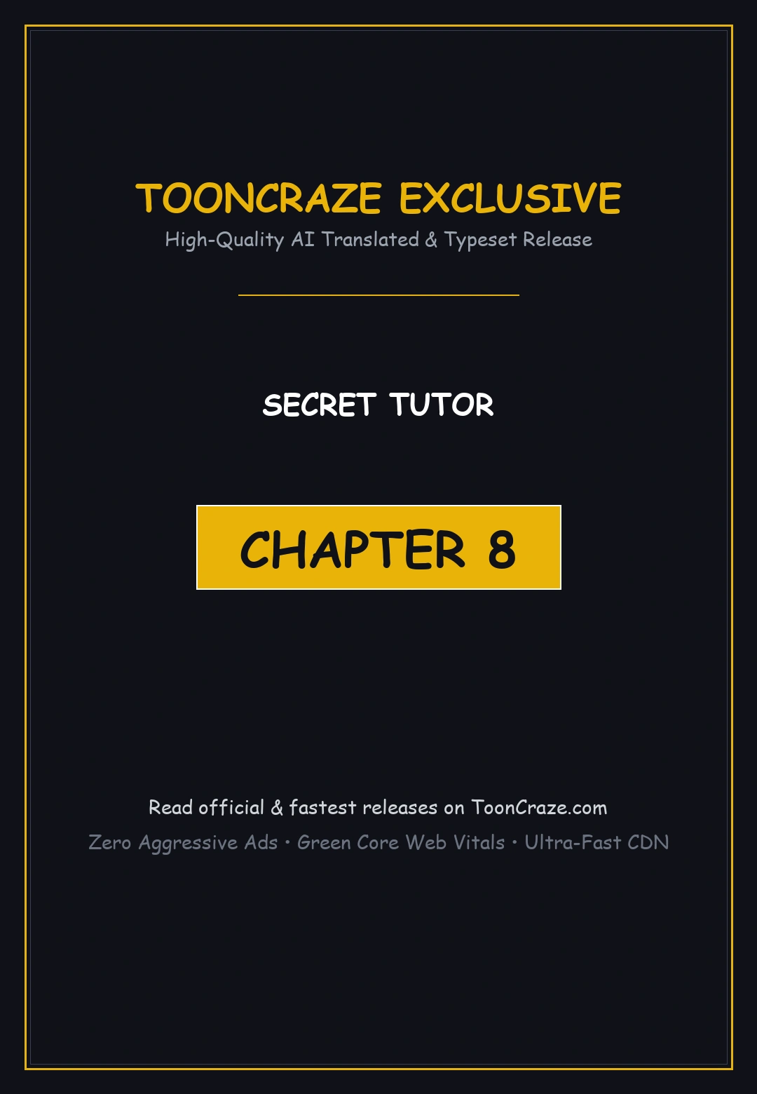 Secret Tutor Episode 8 - Page 1