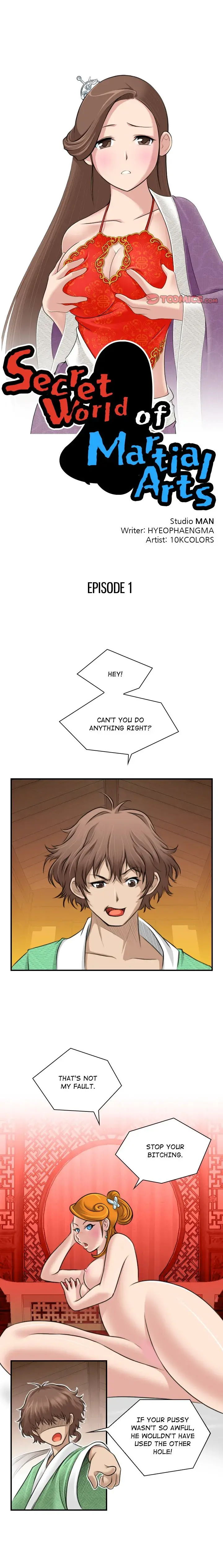 Secret World of Martial Arts Episode 1 - Page 1
