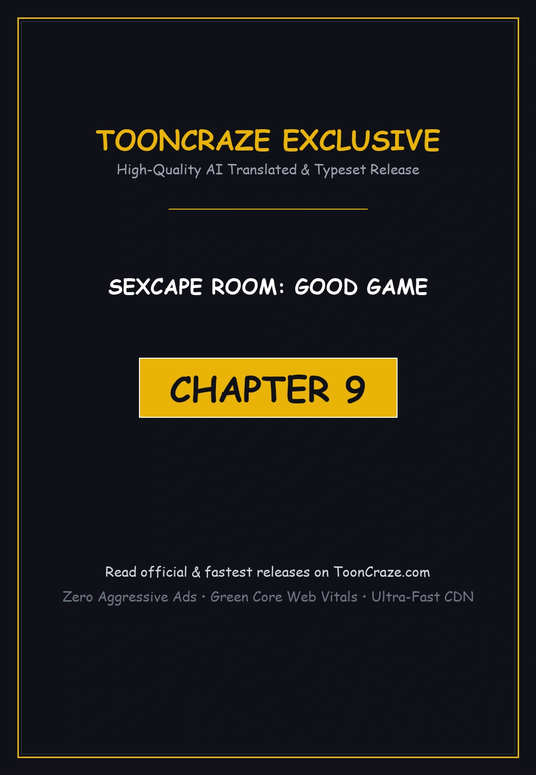 Sexcape Room: Good Game Episode 9 - Page 1