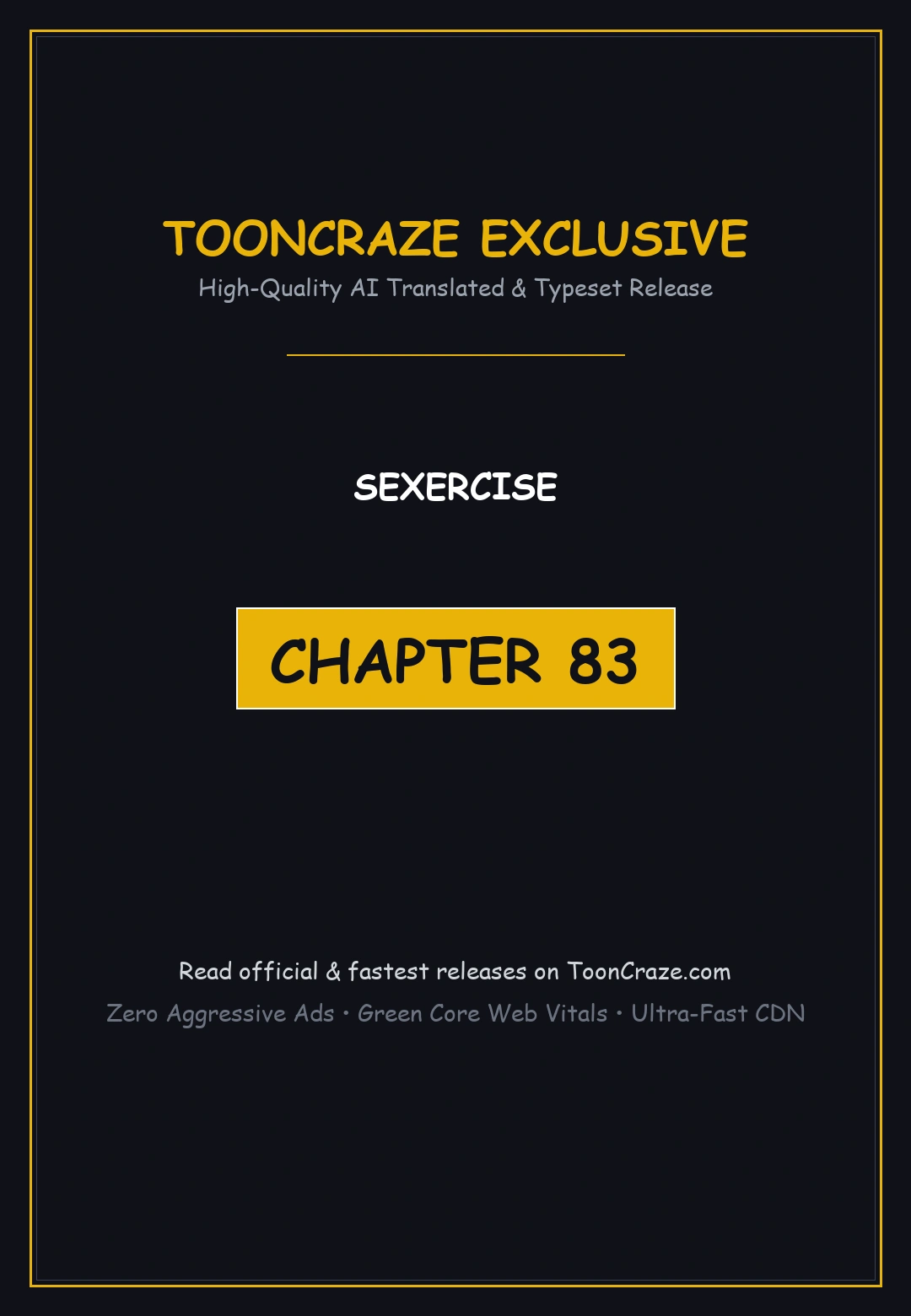 Sexercise Episode 83 - Page 1