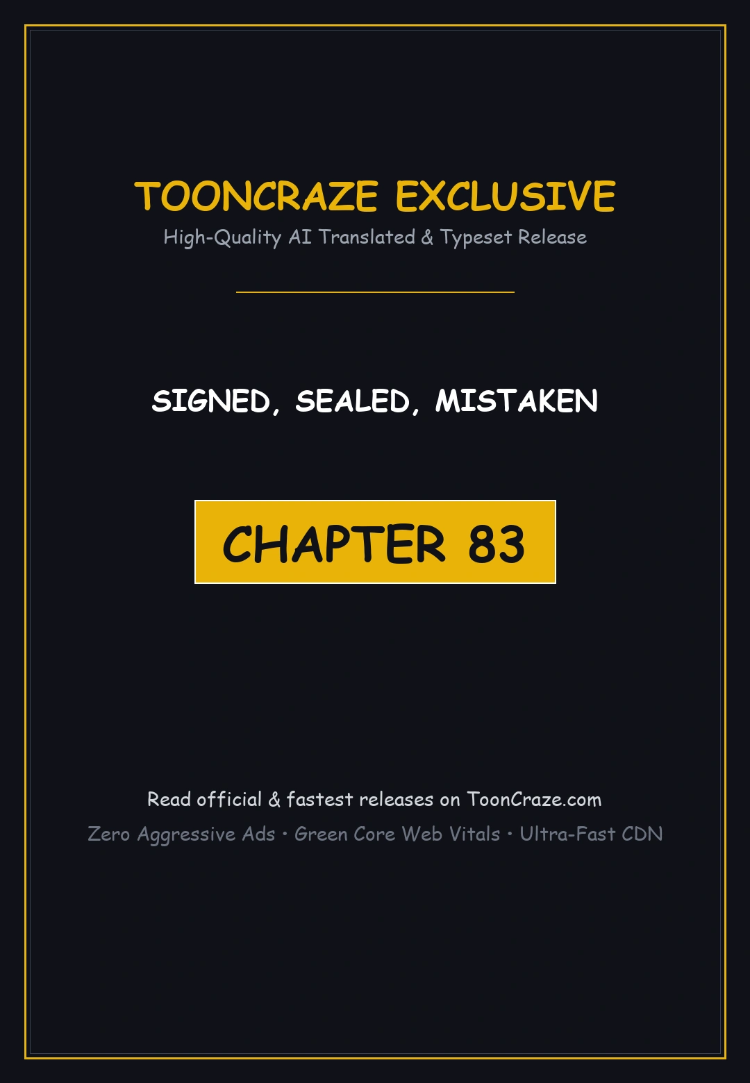 Signed, Sealed, Mistaken Episode 83 - Page 1