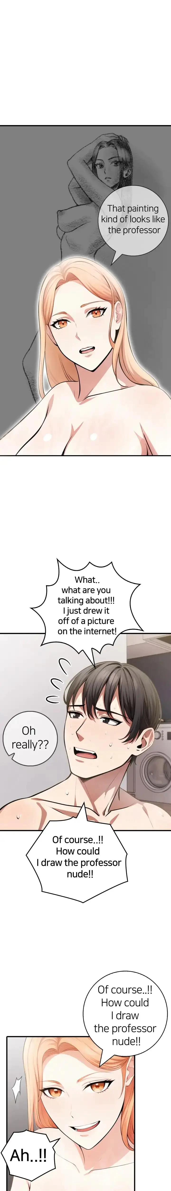 Sketching my Nude Professor Episode 10 - Page 1