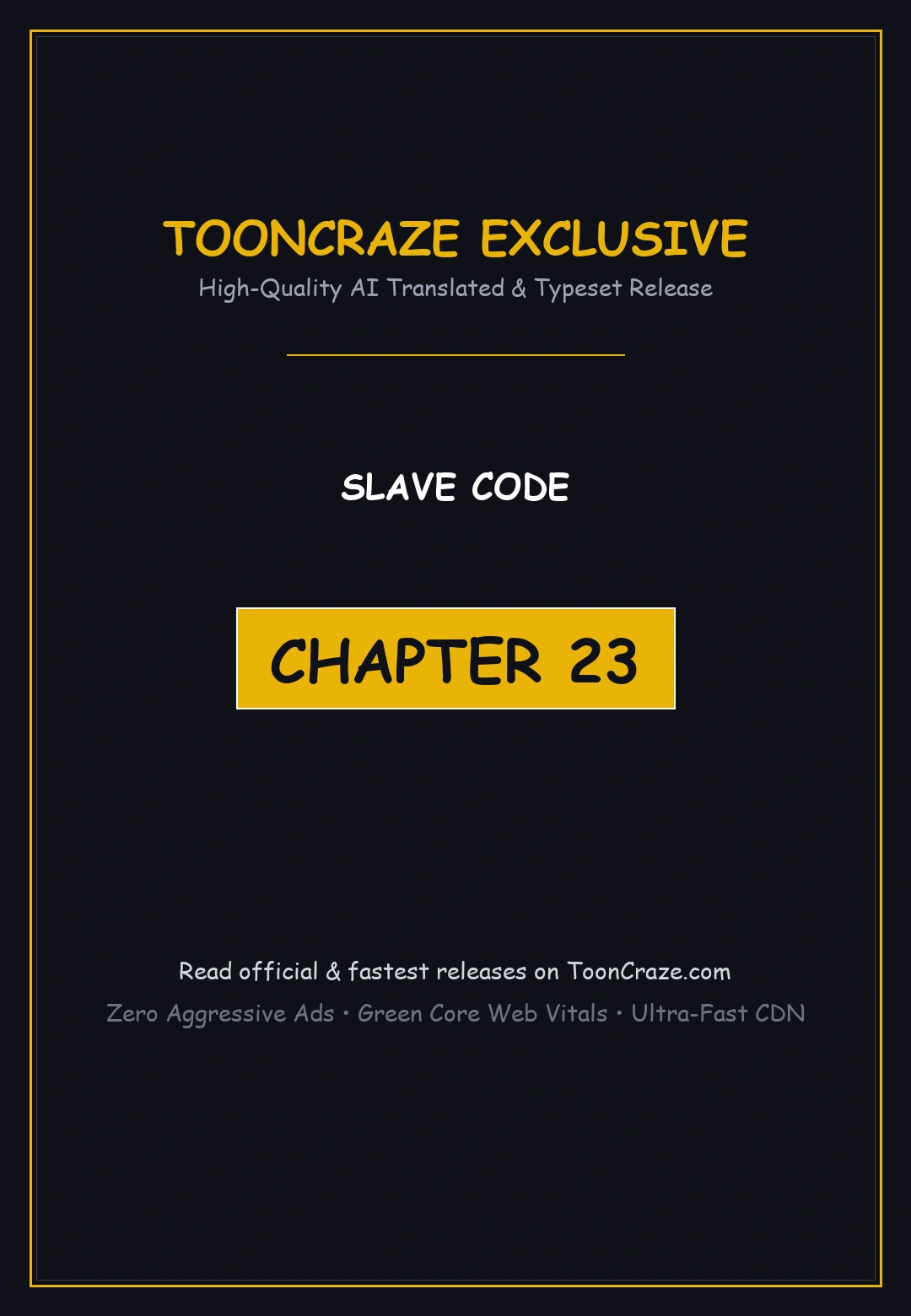 Slave Code Episode 23 - Page 1