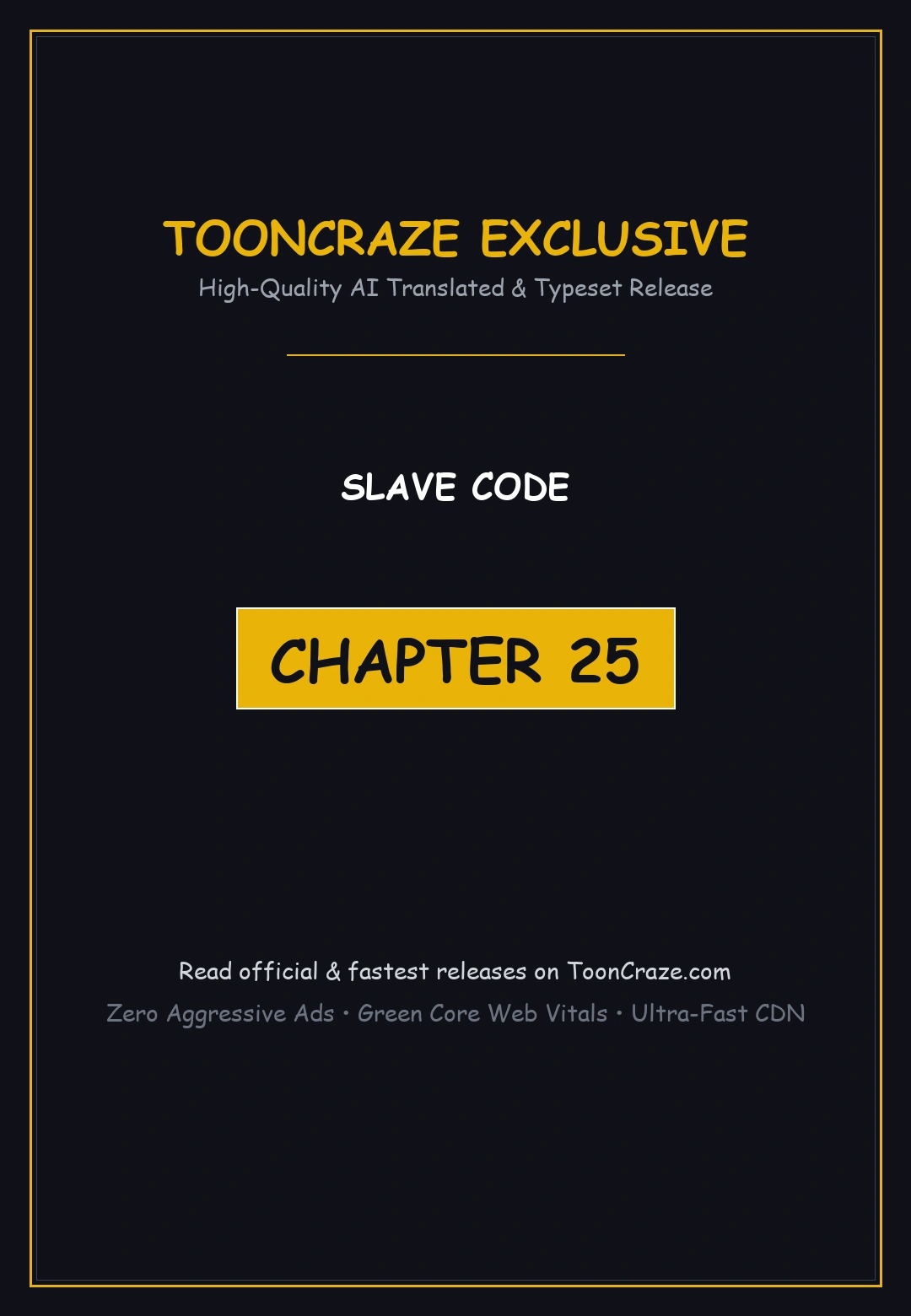 Slave Code Episode 25 - Page 1