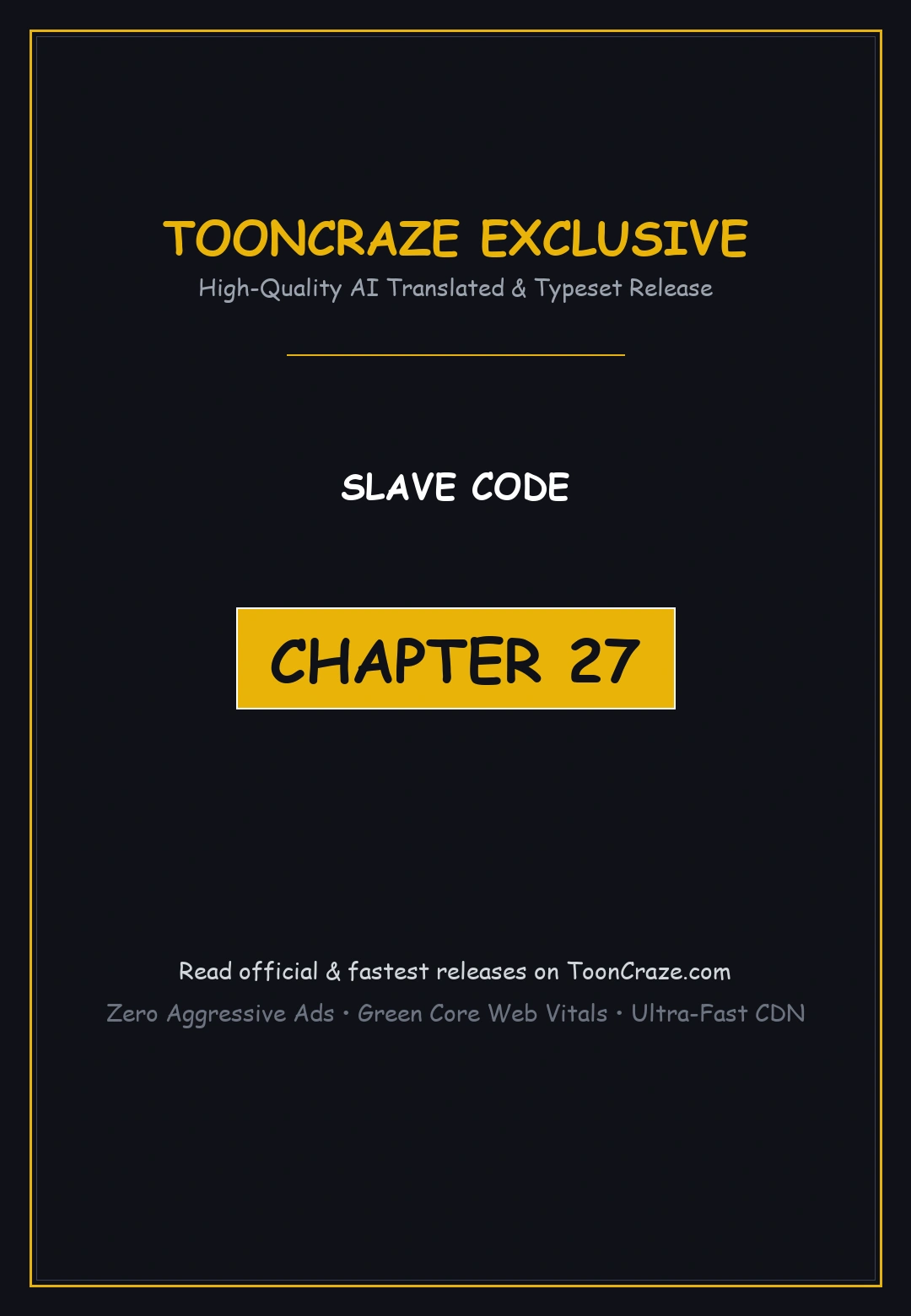 Slave Code Episode 27 - Page 1