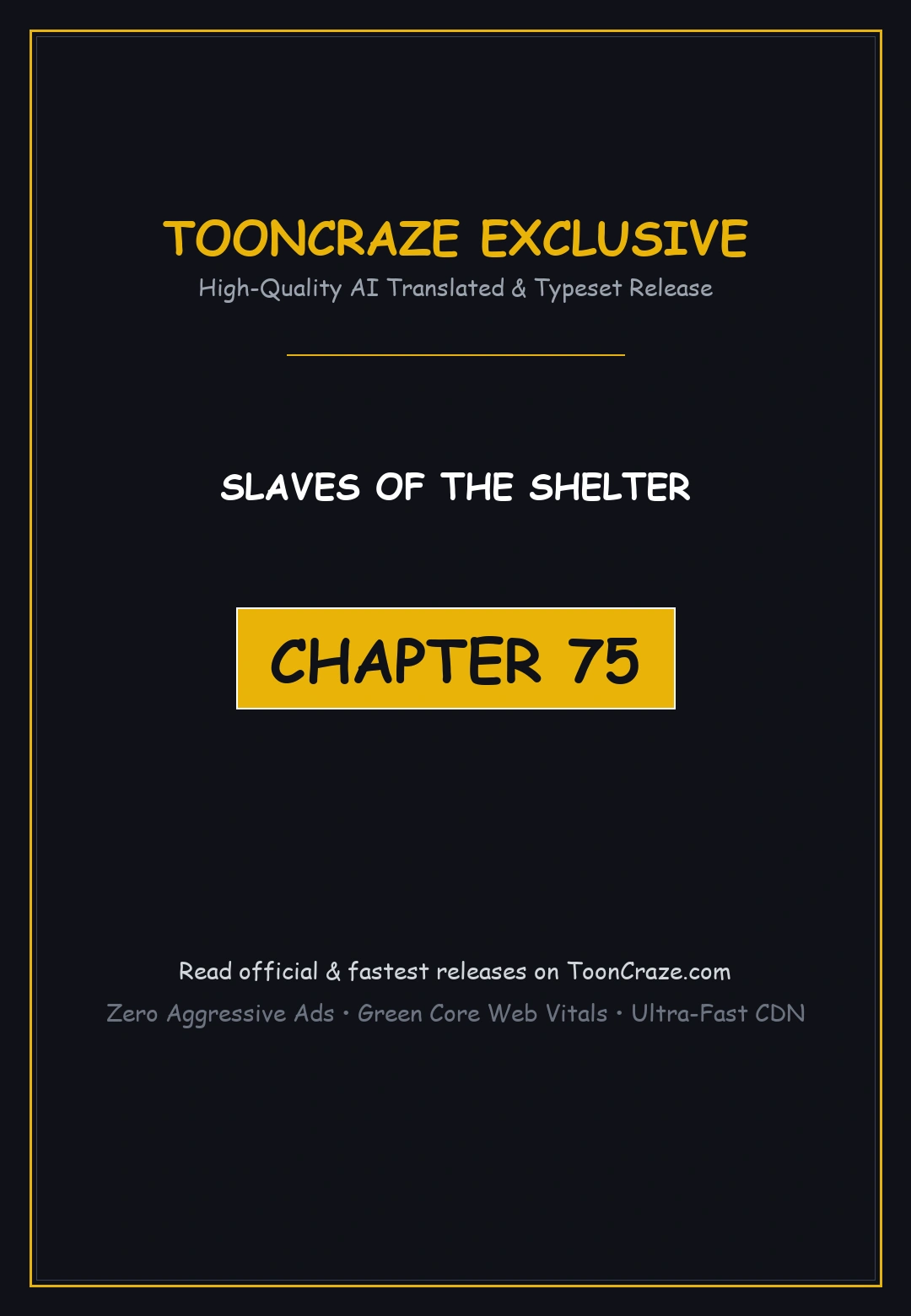 Slaves of the Shelter Episode 75 - Page 1