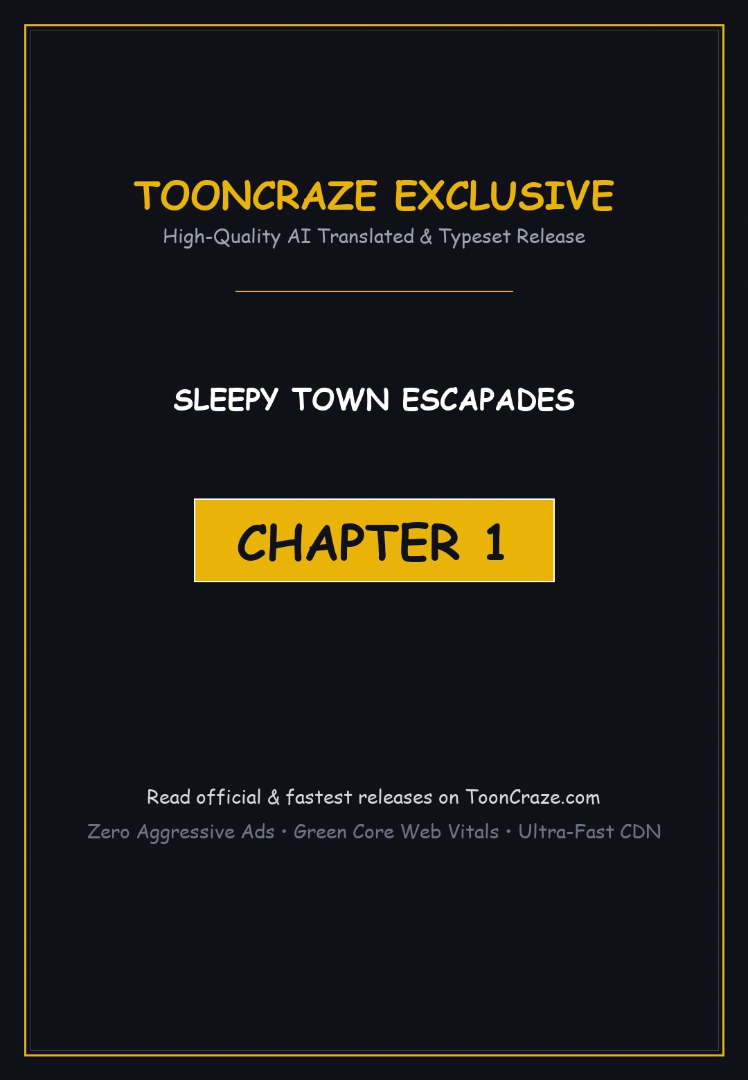 Sleepy Town Escapades Episode 1 - Page 1