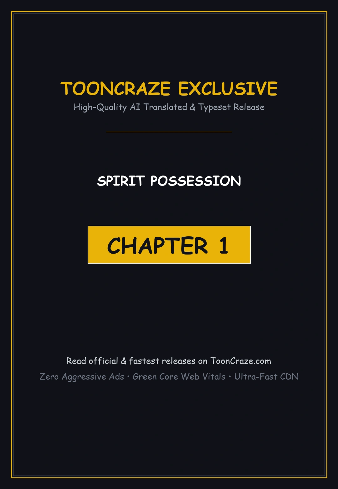Spirit Possession Episode 1 - Page 1